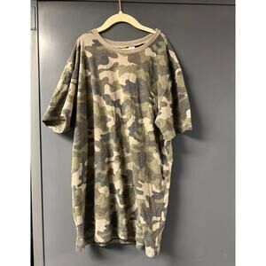 Alternative Apparel Camo Women's T-Shirt- Small